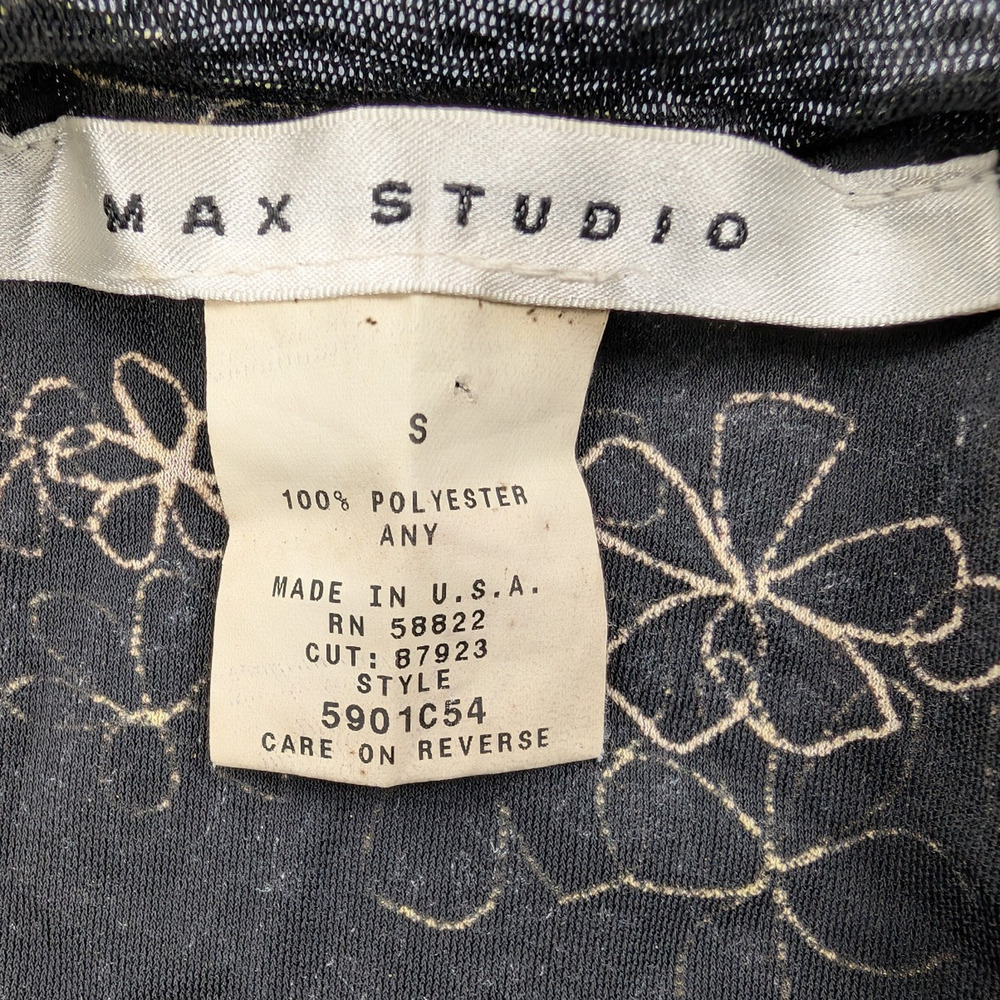 Vintage Max Studio Dress Womens Small Floral Fairy Grunge 90s Y2K Phoebe - Picture 3 of 7